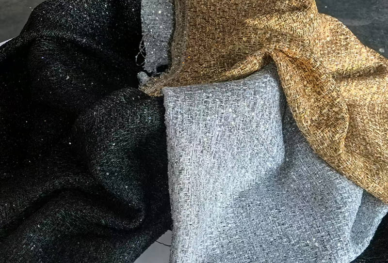 580 ملغ 148 سم قماش تويد / قماش مستوحى من شانيل 0534 ألوان متعددة اختيارية 580 ملغ 148 سم قماش تويد / قماش مستوحى من شانيل 0534 ألوان متعددة اختيارية
